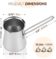 Caizen Coffee Stainless Steel Turkish Coffee Pot Review